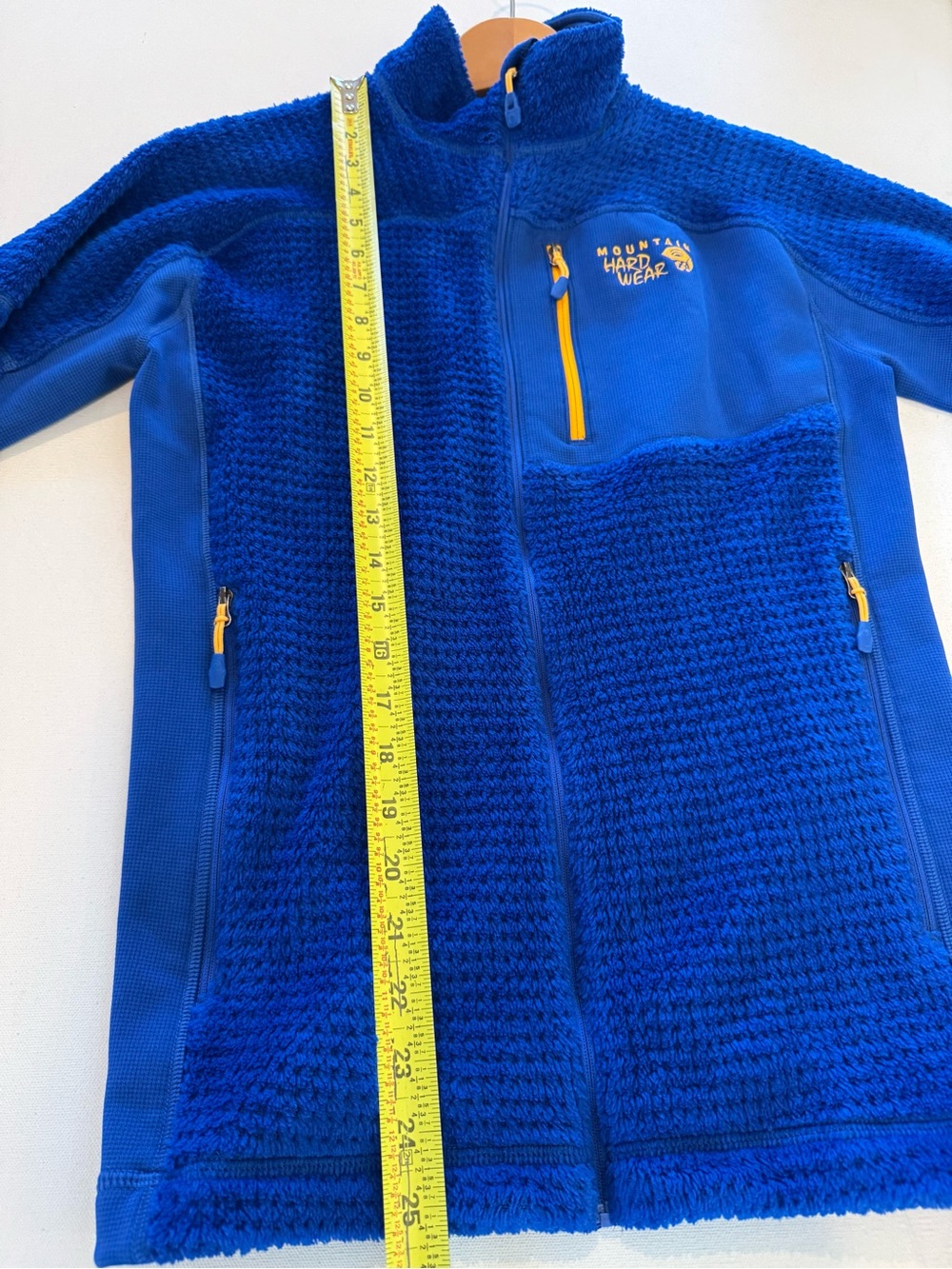 Mountain Hardwear Men’s Monkey Man Grid Fleece Pullover Size S Blue Full Zip - Picture 14 of 14